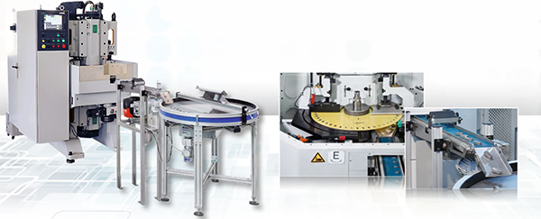 轉(zhuǎn)盤式雙端面磨床自動上下料