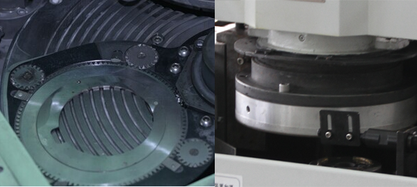 真空泵轉子雙端面磨床現場情況